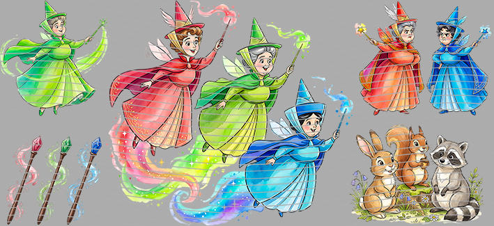 16oz Disney style-D-3164